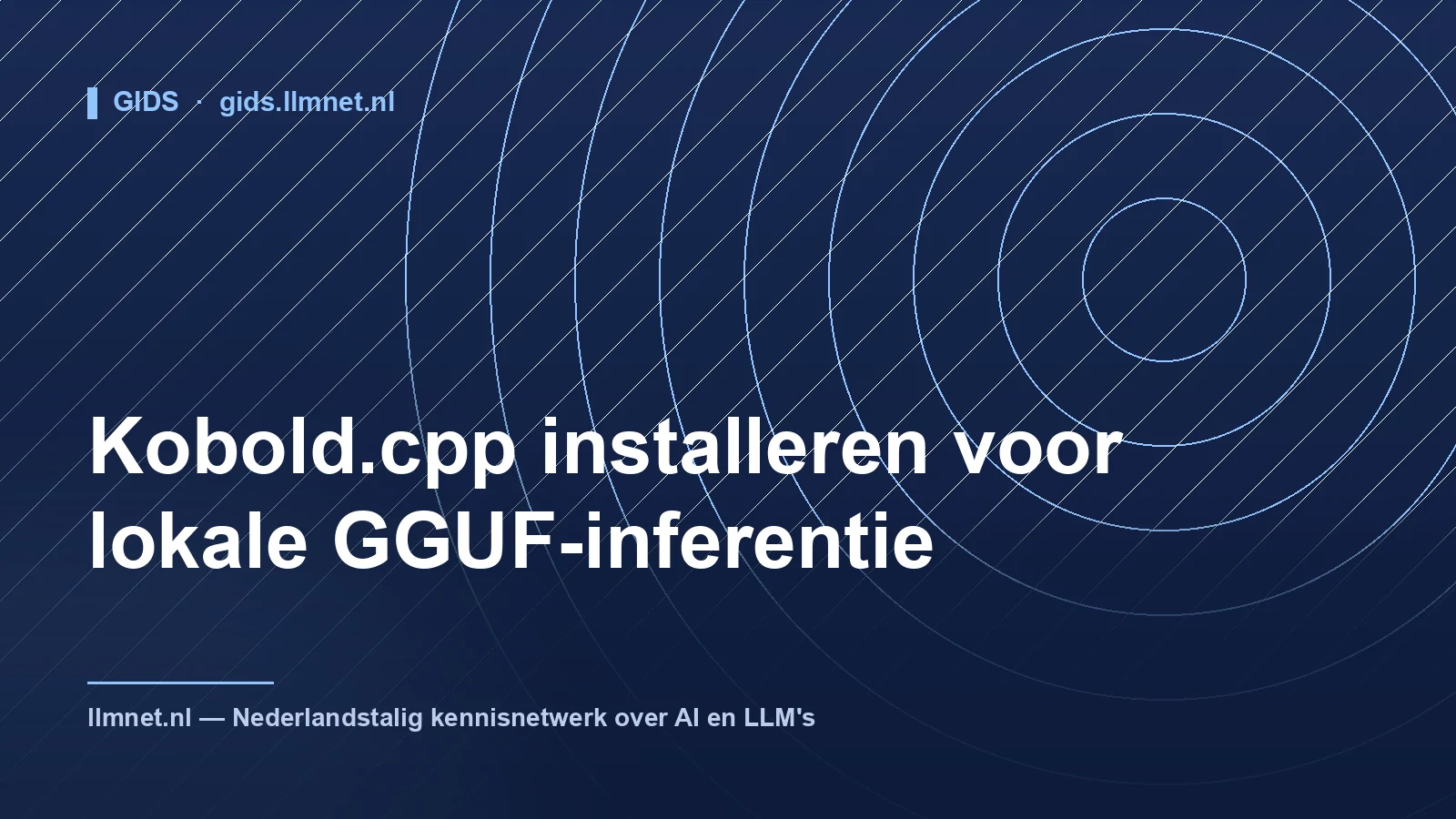 Kobold.cpp installeren voor lokale GGUF-inferentie