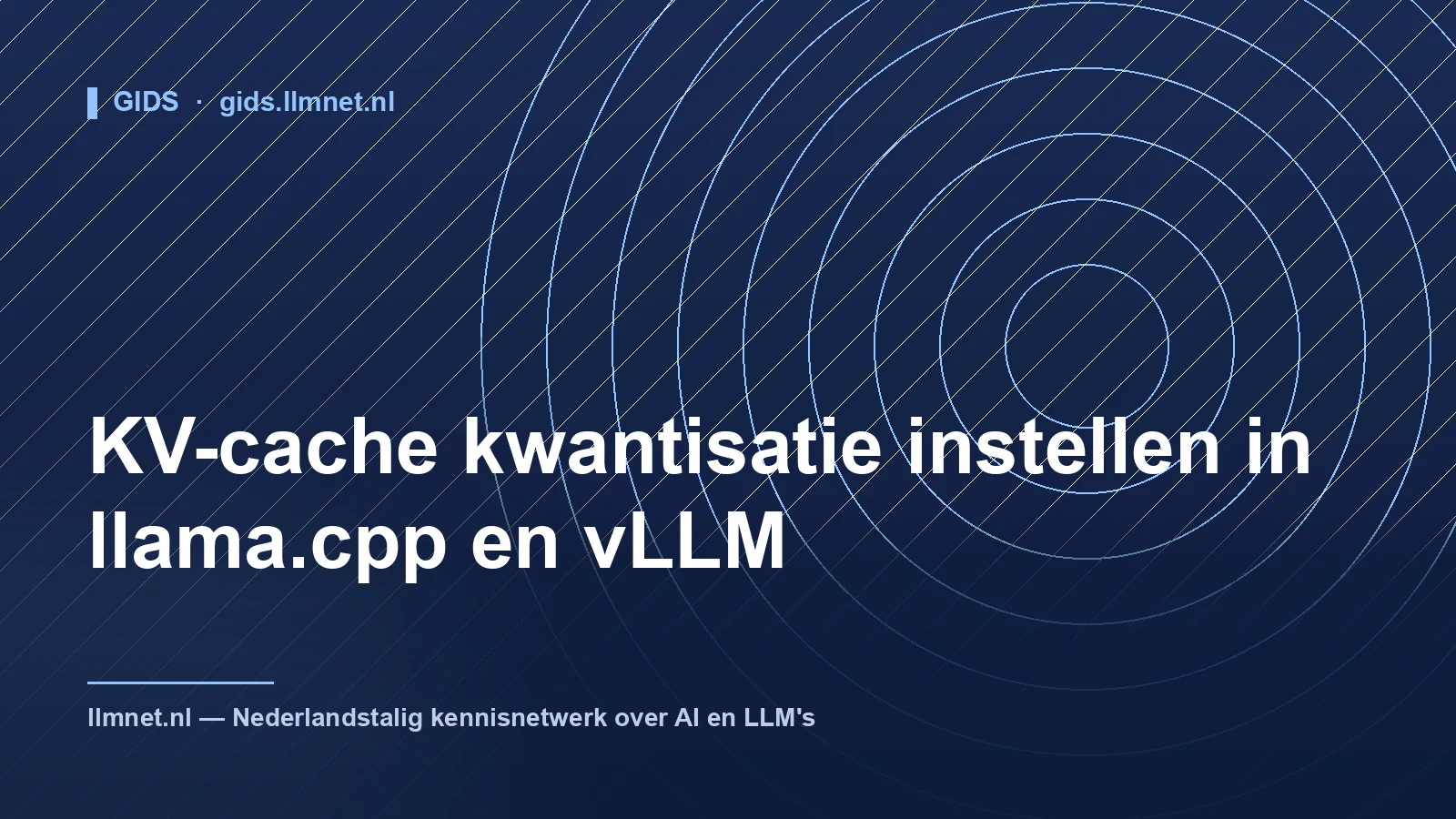 KV-cache kwantisatie in llama.cpp en vLLM