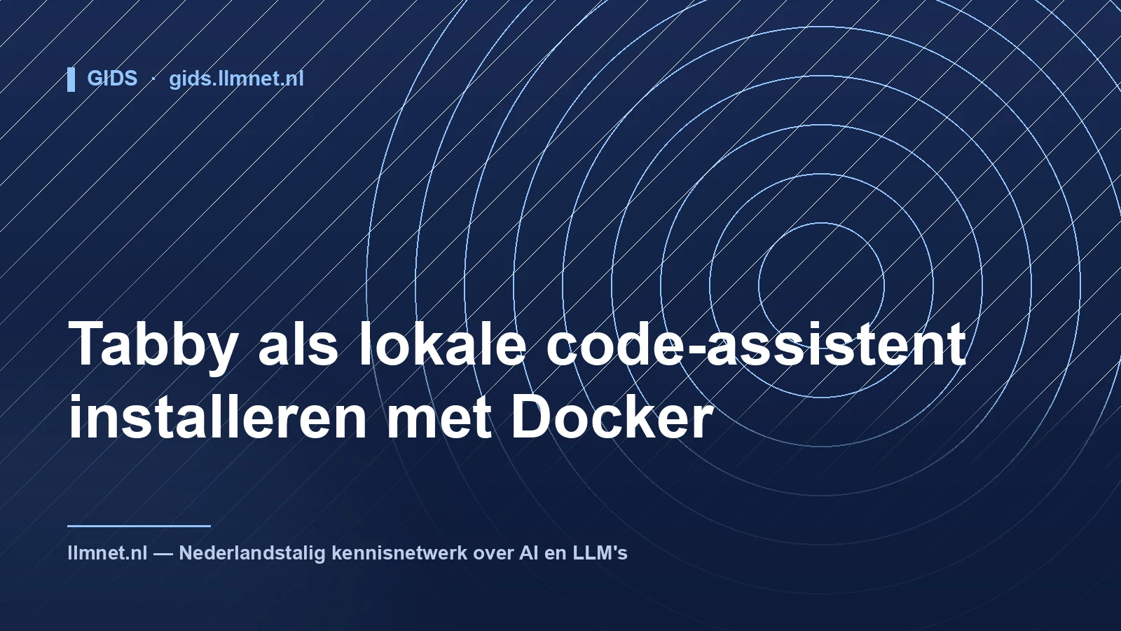 Illustratie: Tabby als lokale code-assistent met Docker installeren